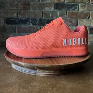 NO BULL Outwork Edge CrossFit Trainers Men's 14 Bright Coral Shoes Sneakers